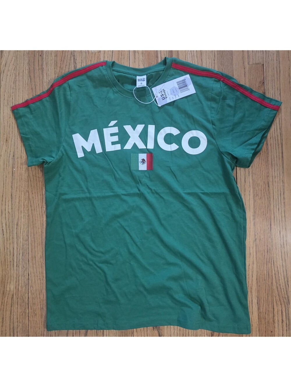 mens mexico soccer t shirt size small